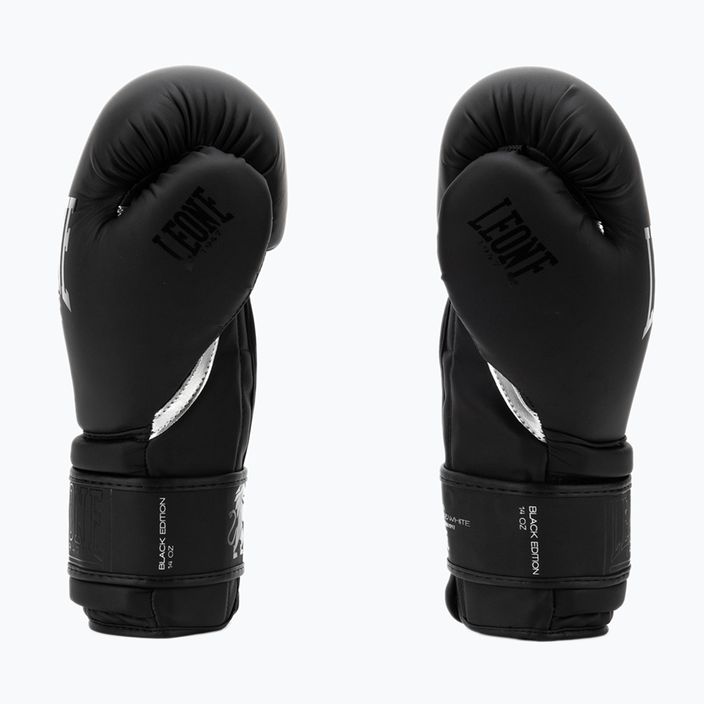 Leone 1947 Black&White boxerské rukavice čierne GN059 3