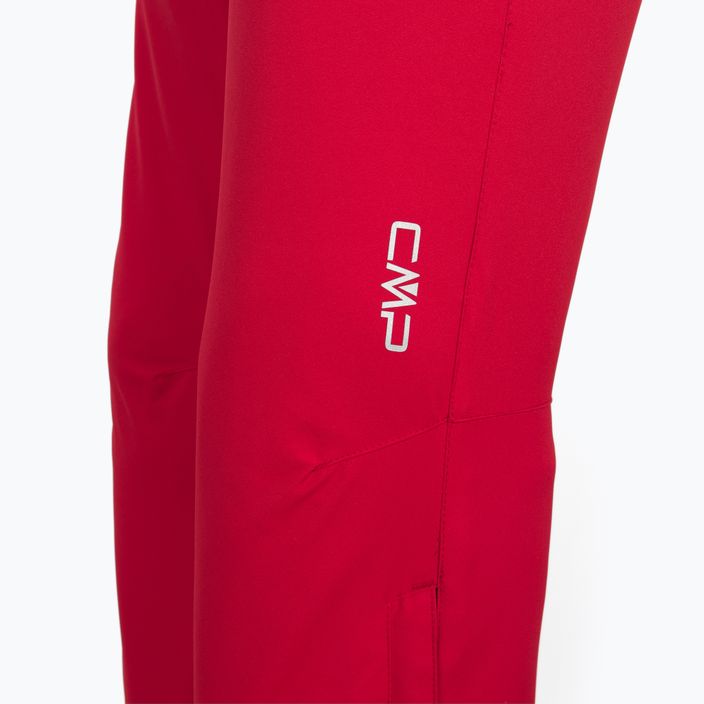 Detské lyžiarske nohavice CMP červené 3W15994/C580 3