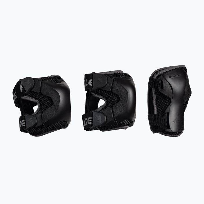 Rollerblade pánske chrániče X-Gear 3 Pack set black 067P0100 100