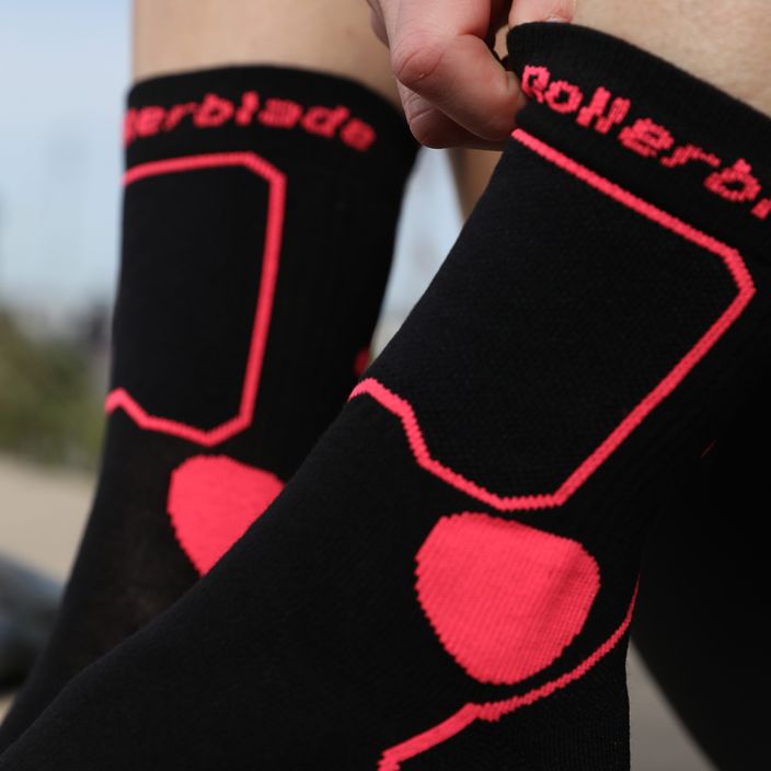 Dámske ponožky Rollerblade Skate Socks black 06A90200 7Y9 7