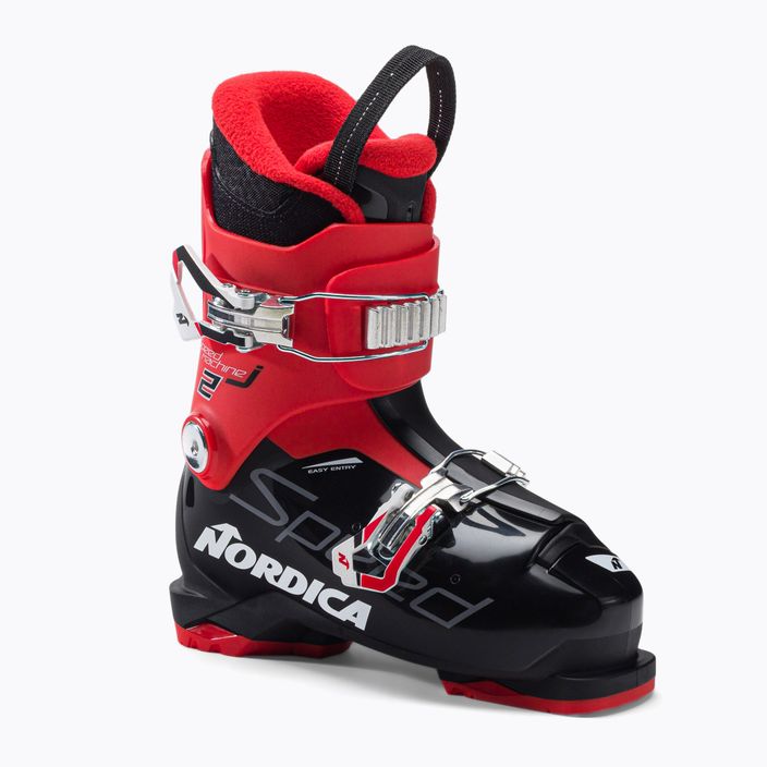 Nordica SPEEDMACHINE J 2 detské lyžiarske topánky červené 5086200741
