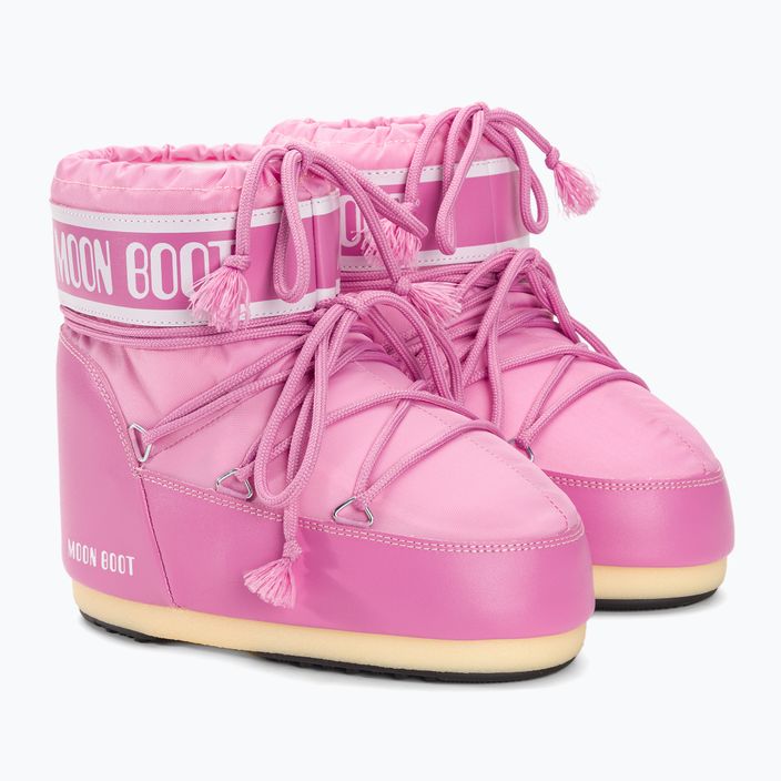Dámske snehové topánky Moon Boot Icon Low Nylon pink 4