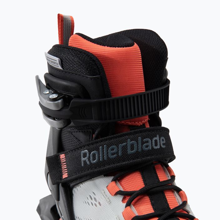 Dámske kolieskové korčule Rollerblade Macroblade 80 grey-orange 07100700 R50 5