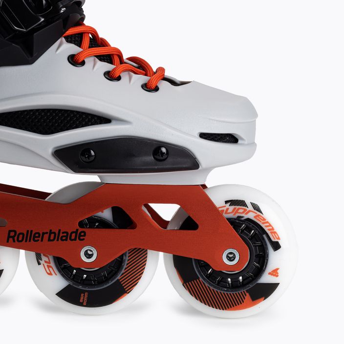 Rollerblade RB Pro X pánske kolieskové korčule šedo-červené 07101600 U94 6