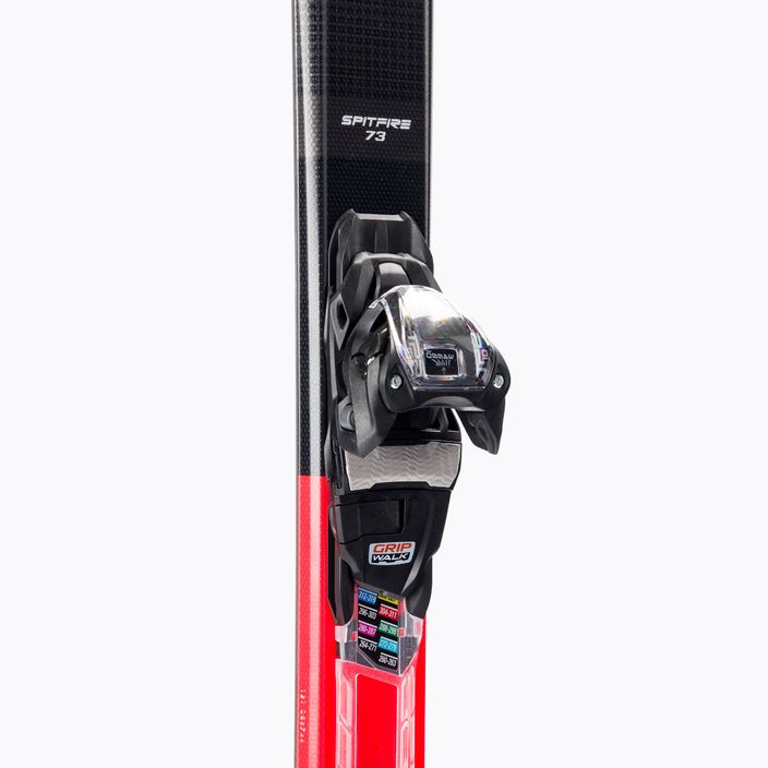 Zjazdové lyže Nordica SPITFIRE 73 + TP2COMP10 FDT black/red 0A1250SA001 7