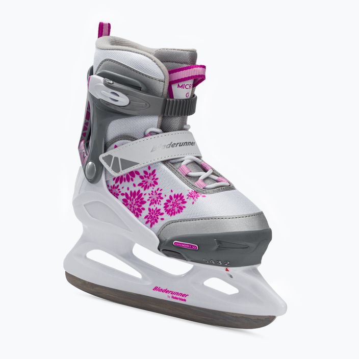 Detské korčule Bladerunner Micro Ice G bielo.ružové