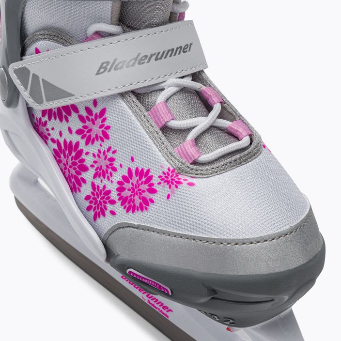 Detské korčule Bladerunner Micro Ice G bielo.ružové 5