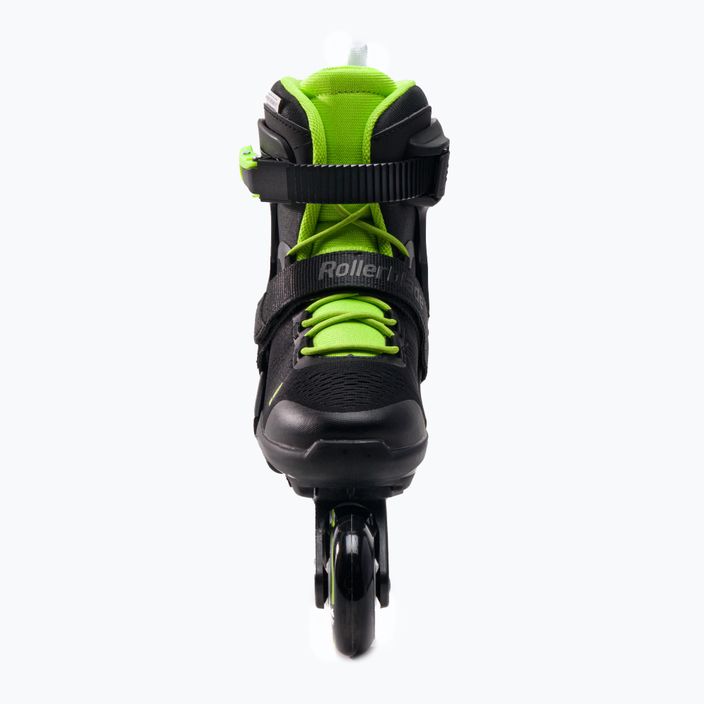 Detské kolieskové korčule Rollerblade Microblade black/green 07221900 T83 4