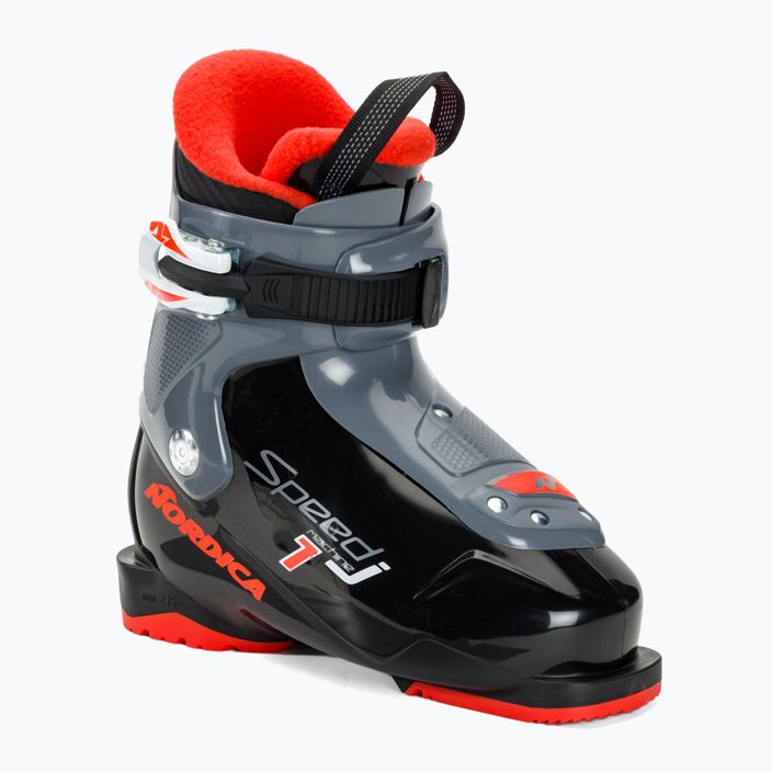 Detské lyžiarske topánky Nordica Speedmachine J1 black/anthracite/red