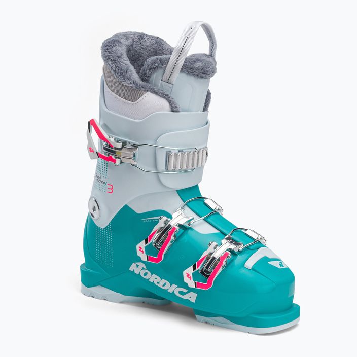 Detské lyžiarske topánky Nordica Speedmachine J3 modro-biele 58713L4