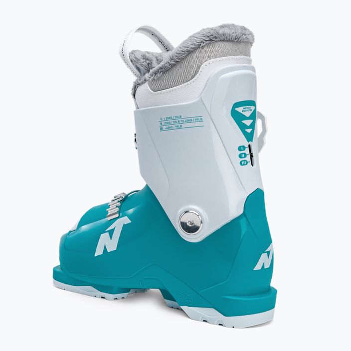 Detské lyžiarske topánky Nordica Speedmachine J2 modro-biele 2