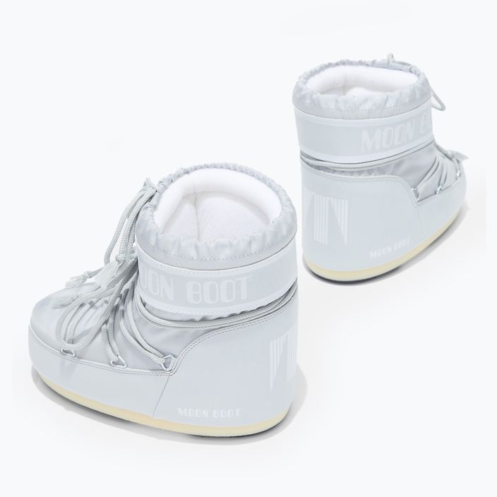 Dámske snehové topánky Moon Boot Icon Low Nylon glacier grey 10