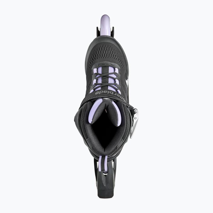 Dámske kolieskové korčule Rollerblade Macroblade 84 black and purple 07370900 12