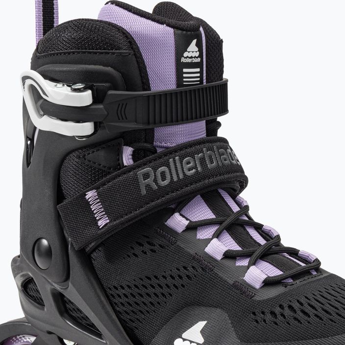 Dámske kolieskové korčule Rollerblade Macroblade 84 black and purple 07370900 5