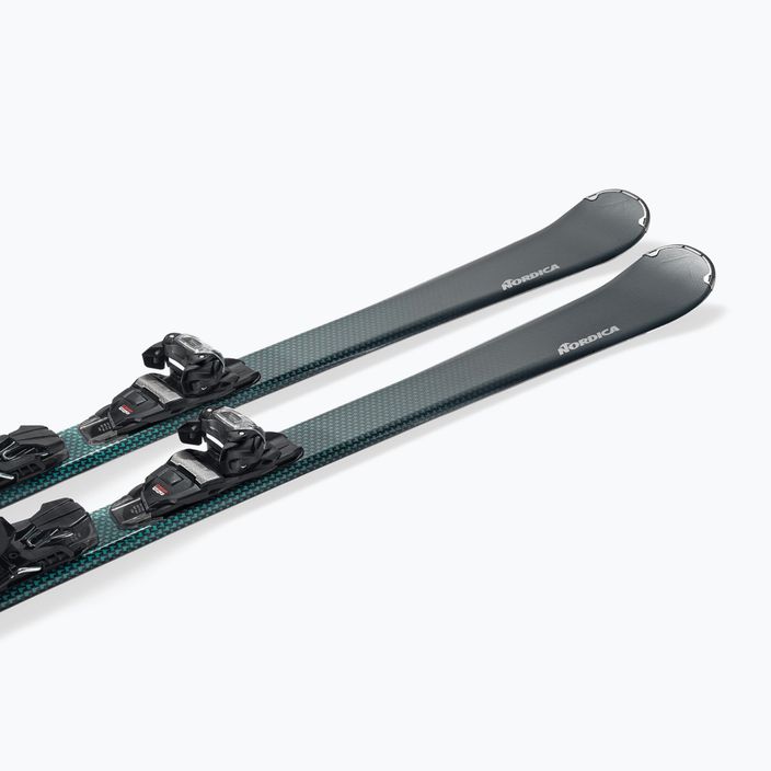 Dámske zjazdové lyže Nordica Belle 73 + TP2 COMP10 FDT grey/aqua 5