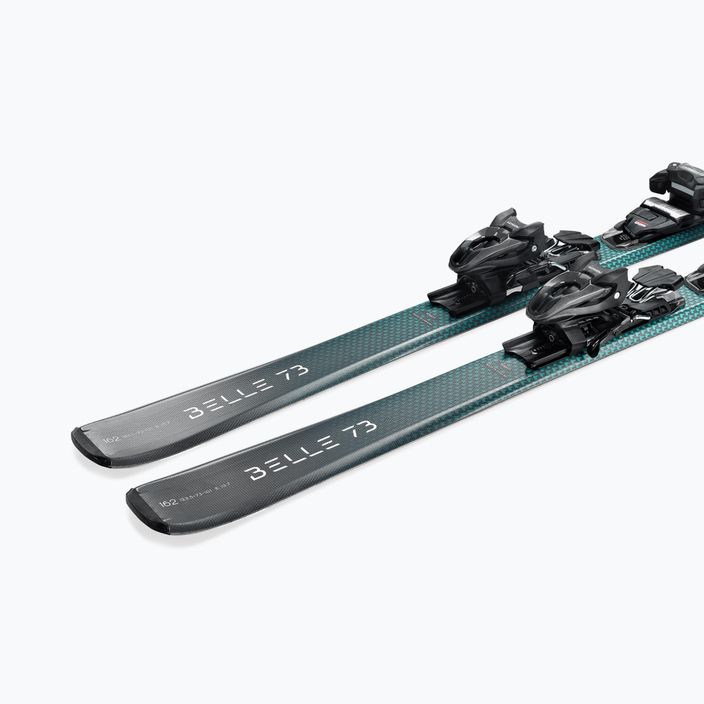 Dámske zjazdové lyže Nordica Belle 73 + TP2 COMP10 FDT grey/aqua 6