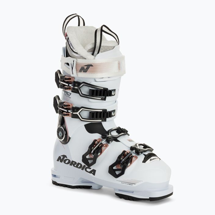 Dámske lyžiarske topánky Nordica Pro Machine 105 W GW white/black/pink