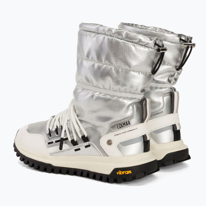Dámske snehové topánky Colmar Warmer Freeze silver/white 3