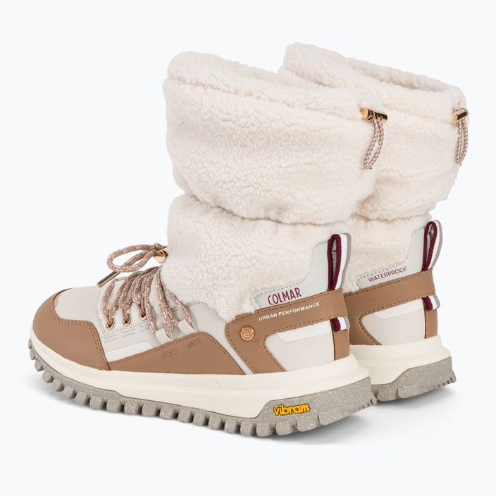 Colmar Warmer Voyage dámske snehové topánky tan brown/off white 3