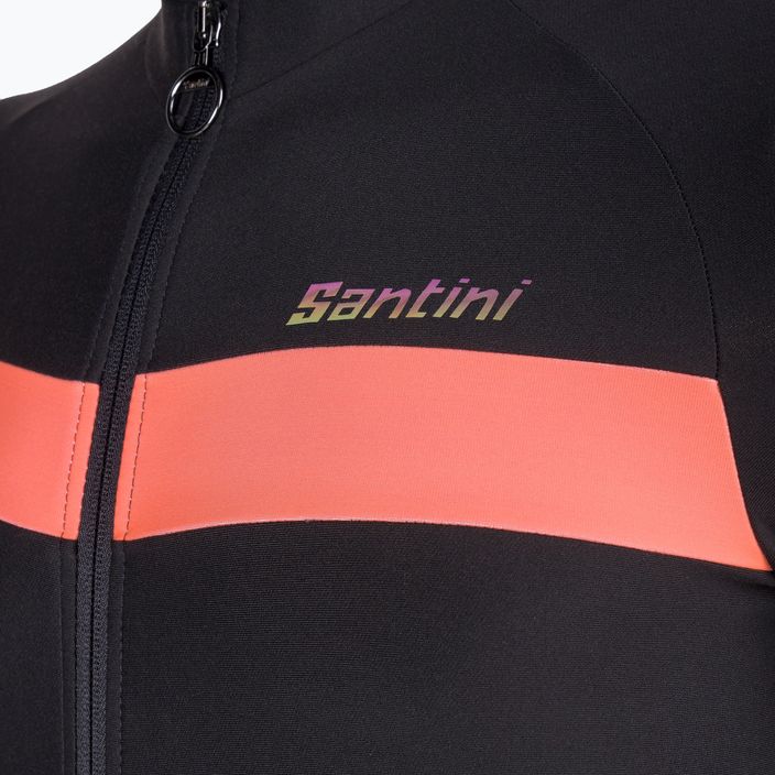 Pánska cyklistická bunda Santini Adapt black 1W216075ADAPTNE 4