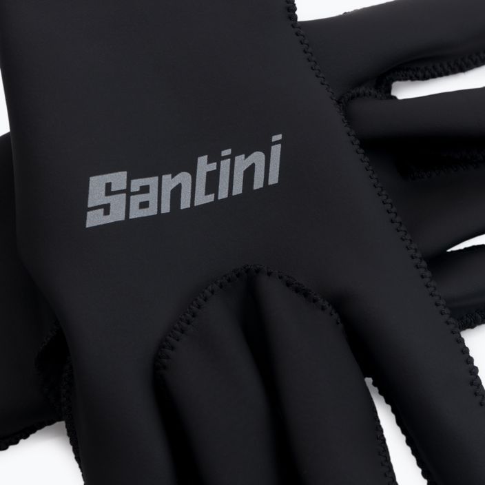 Santini Vega Xtreme cyklistické rukavice čierne 1W593WINVEGAXNE 4