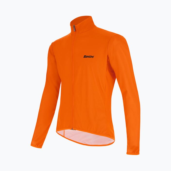 Santini Nebula Puro pánska cyklistická bunda oranžová 2W33275NEBULPUROAFS 7