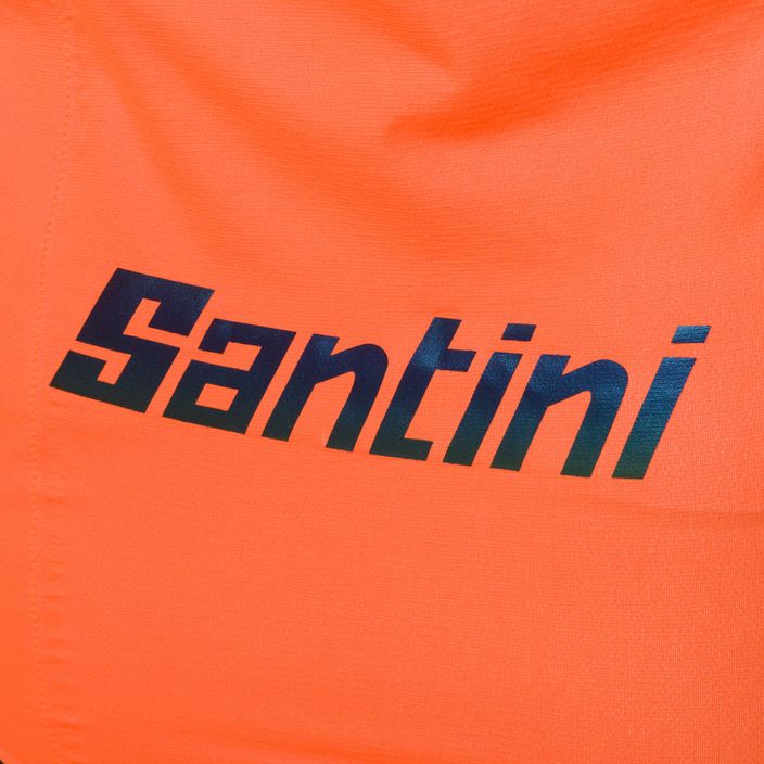 Pánska cyklistická bunda Santini Guard Nimbus oranžová 2W52275GUARDNIMB 4