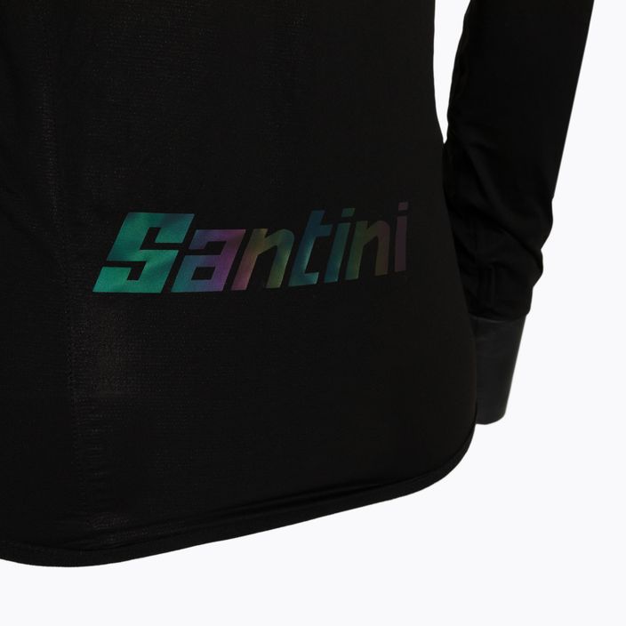 Santini Guard Nimbus dámska cyklistická bunda čierna 2W52375GUARDNIMBNE 4
