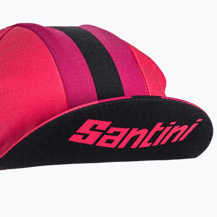 Santini Bengálska cyklistická čiapka červená 2S460COTBENGRSUNI 6