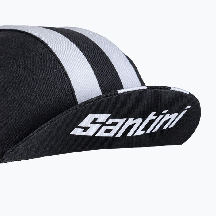 Cyklistická čiapka Santini Bengal black 2S460COTBENGNEUNI 6