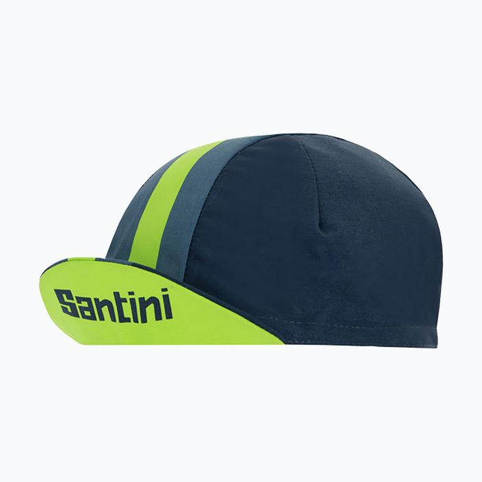 Santini Bengálska cyklistická čiapka zelená 2S460COTBENGVFUNI 9