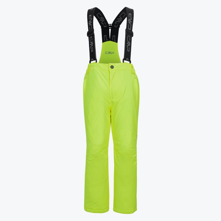 Detské lyžiarske nohavice CMP žlté 3W15994/R626