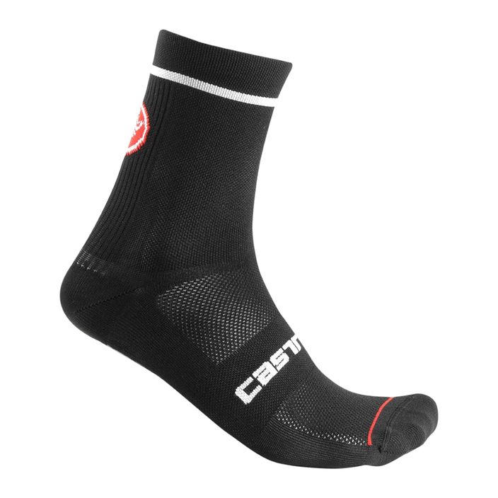 Pánske cyklistické ponožky Castelli Entrata 13 black 2