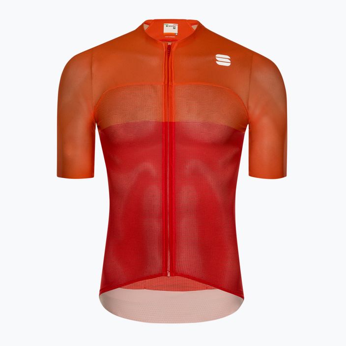 Pánsky cyklistický dres Sportful Light Pro oranžový 1122004.140 3