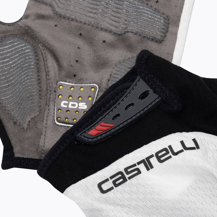 Pánske cyklistické rukavice Castelli Entrata V ivory 4