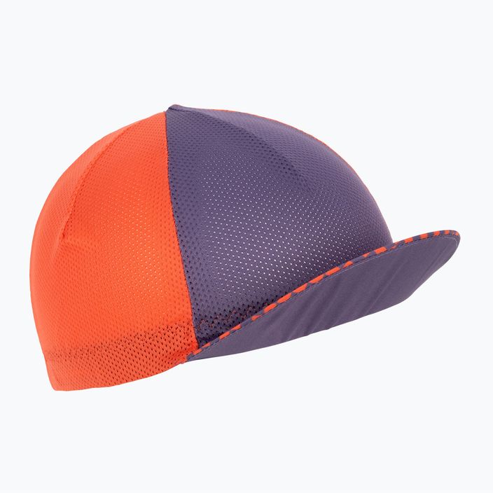 Sportful Checkmate Cyklistická čiapka na prilbu oranžová a fialová 1123038.117 5