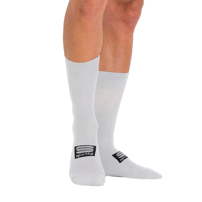 Pánske cyklistické ponožky Sportful Pro biele 1123043.101 2