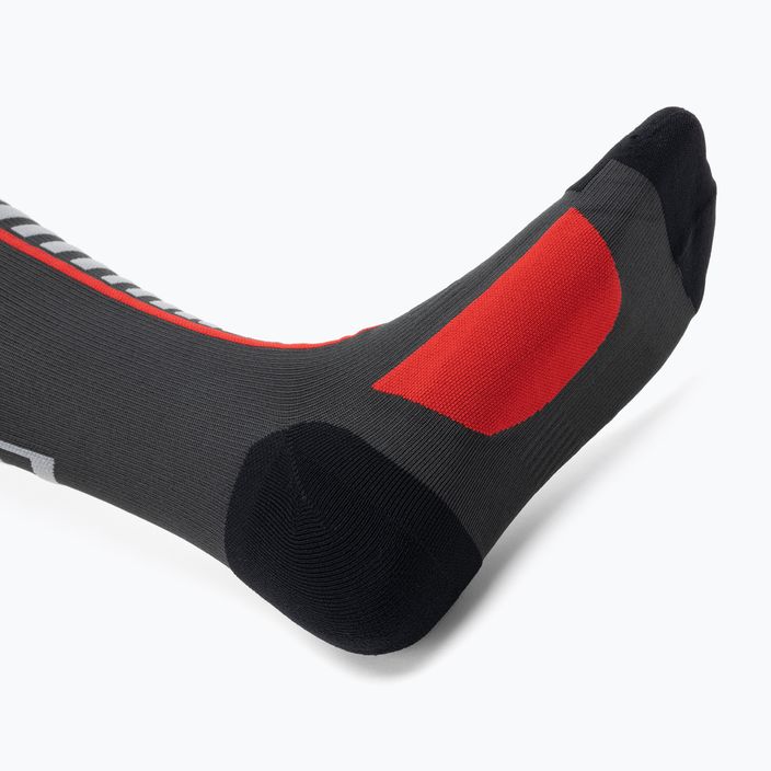 Lyžiarske ponožky Dainese Thermo Long black/red 3