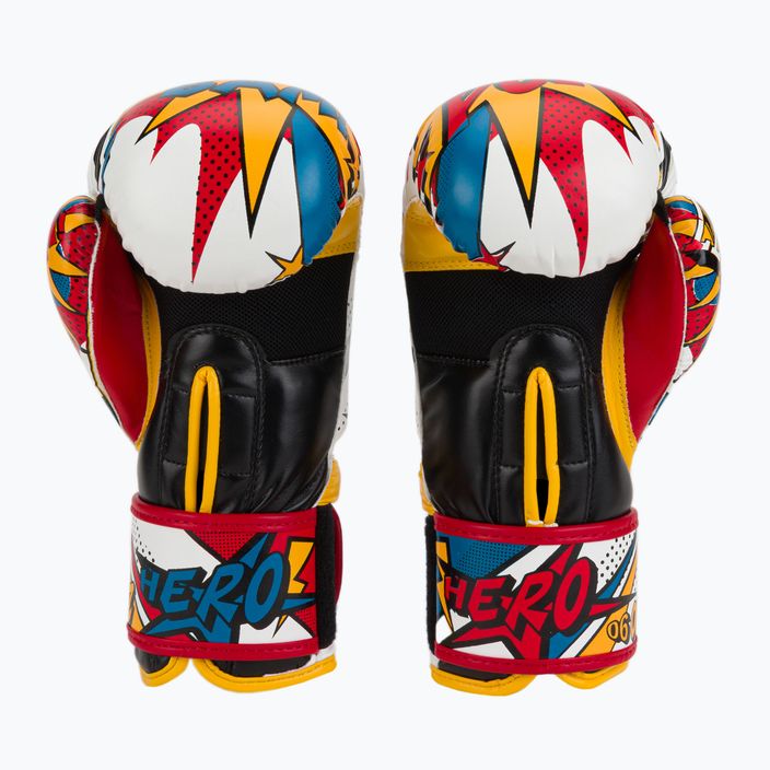 Farebné detské boxerské rukavice Leone Hero GN400J 2