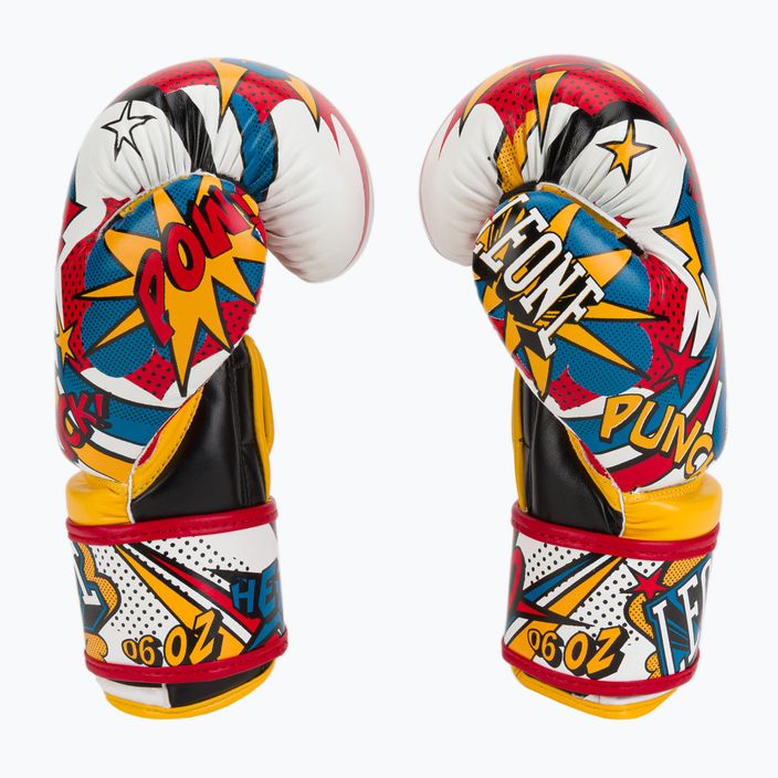 Farebné detské boxerské rukavice Leone Hero GN400J 4
