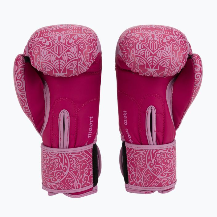 Ružové boxerské rukavice Leone Maori GN070 2