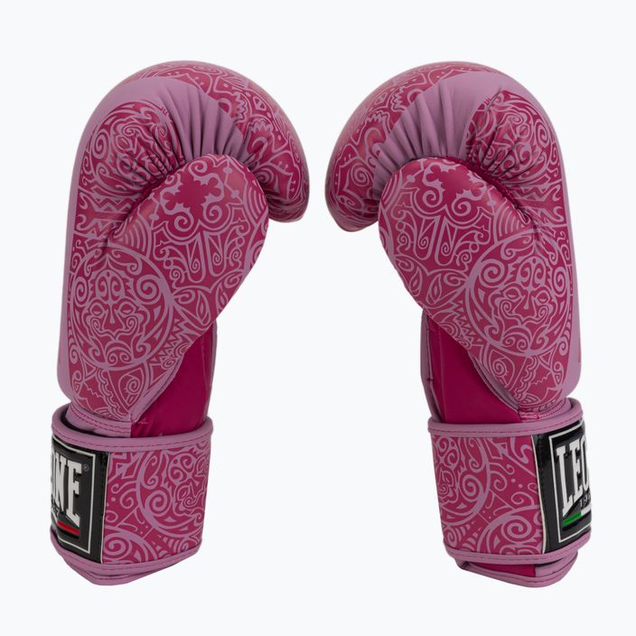 Ružové boxerské rukavice Leone Maori GN070 4