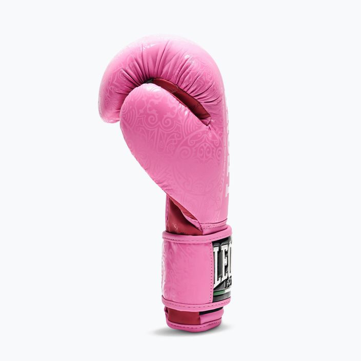 Ružové boxerské rukavice Leone Maori GN070 9
