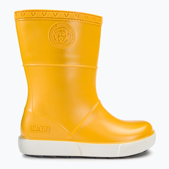 Gumáky junior BOATILUS juniorské wellingtons Penguy Worm Lining žlté 2