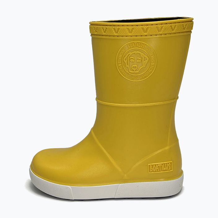 Gumáky junior BOATILUS juniorské wellingtons Penguy Worm Lining žlté 9