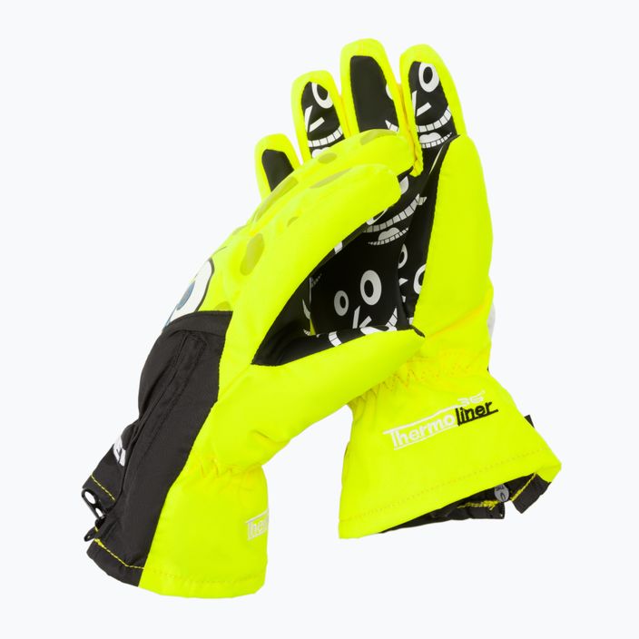 Detské snowboardové rukavice Level Lucky yellow 4146