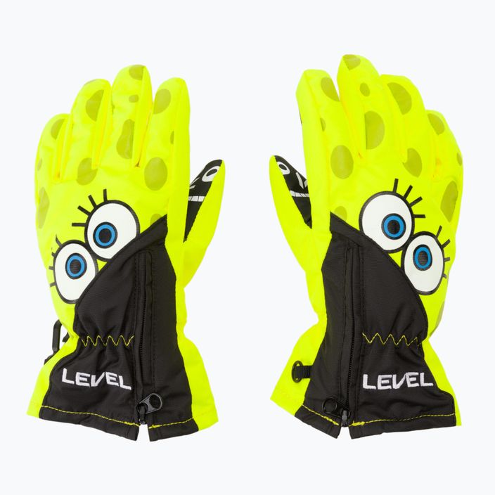 Detské snowboardové rukavice Level Lucky yellow 4146 3