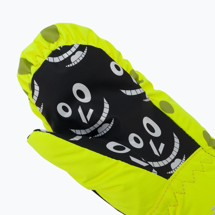 Detské lyžiarske rukavice Level Lucky Mitt žlté 4146JM.07 5