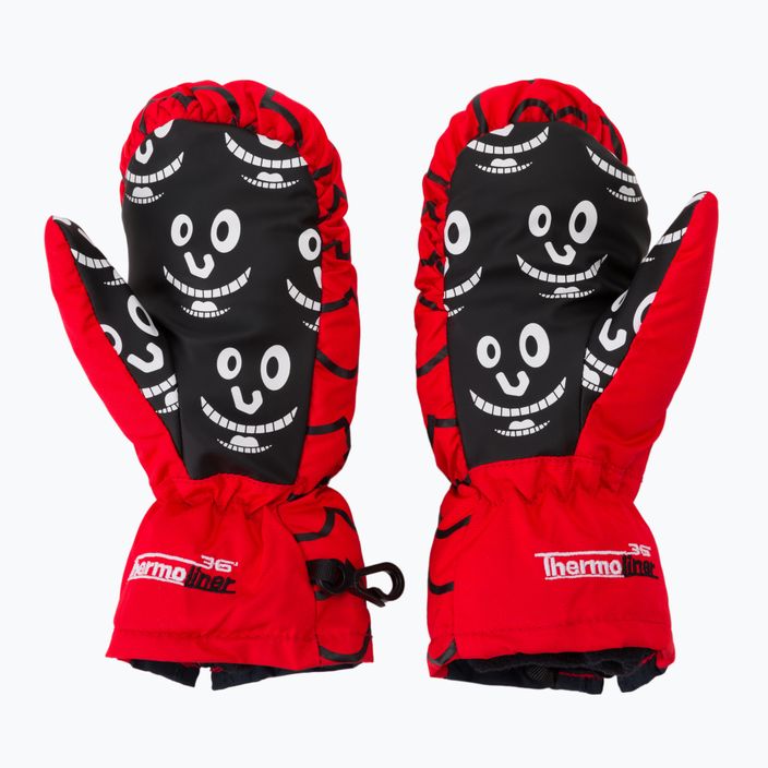 Detské rukavice na snowboard Level Lucky Mitt červené 4146 2
