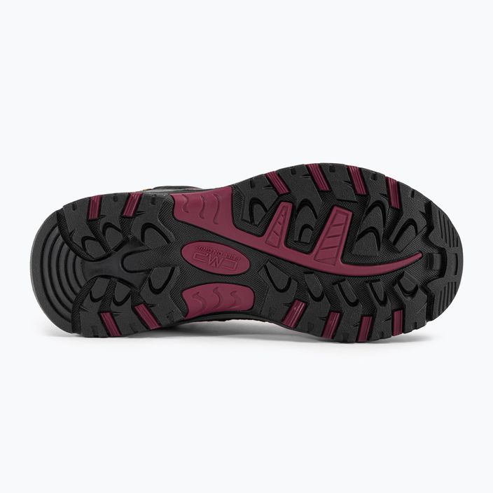 Detské trekové topánky CMP Rigel Low Wp pink 3Q54554/06HE 5
